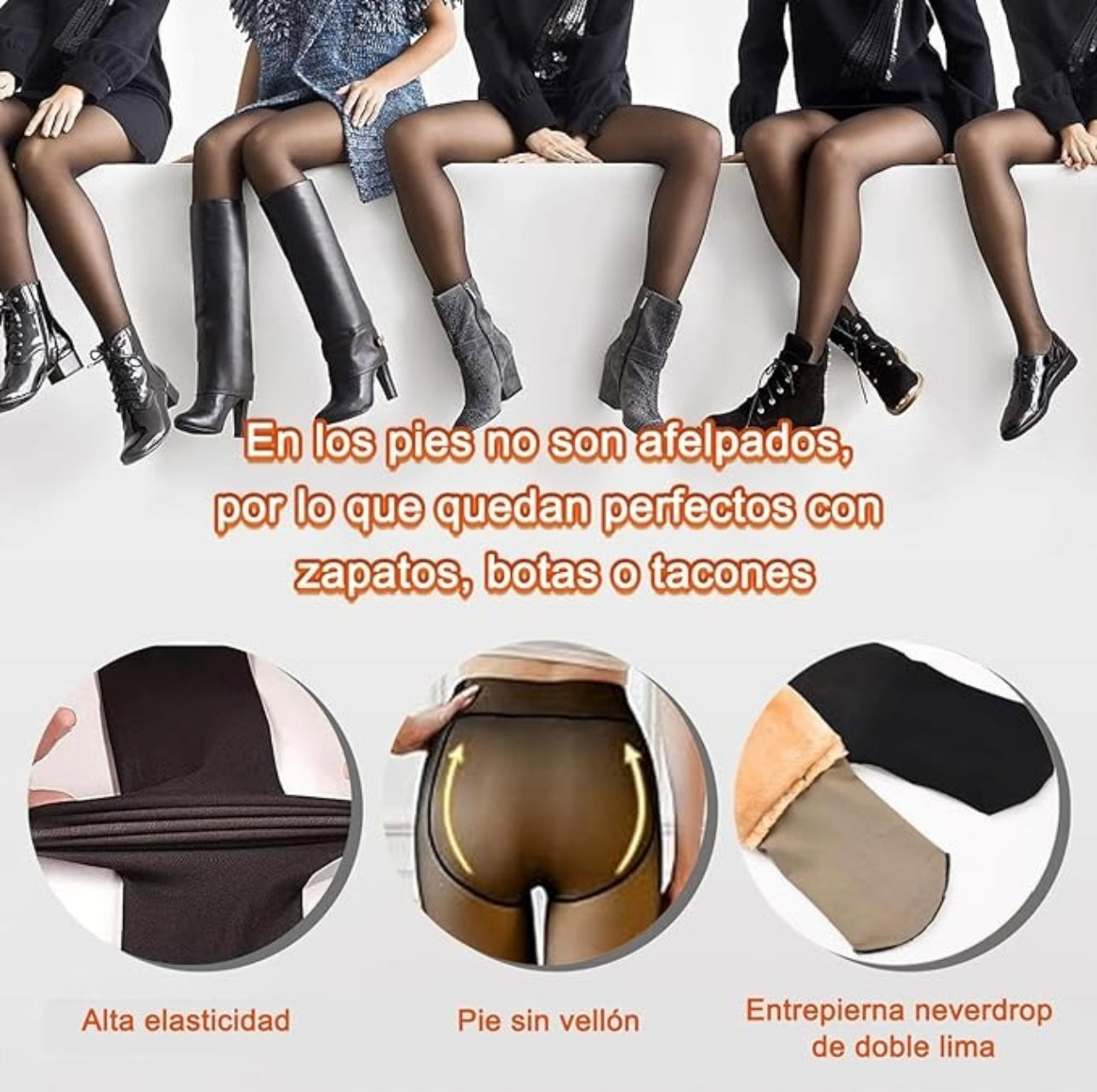 Medias apeladas para otoño
