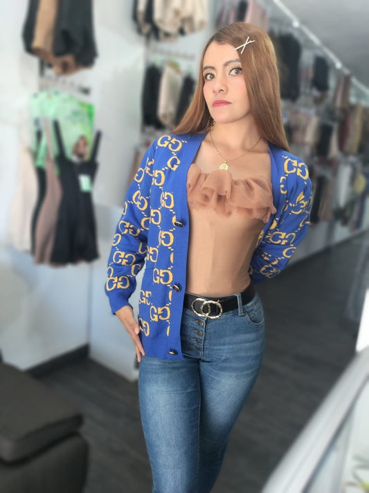 Suéter Azul